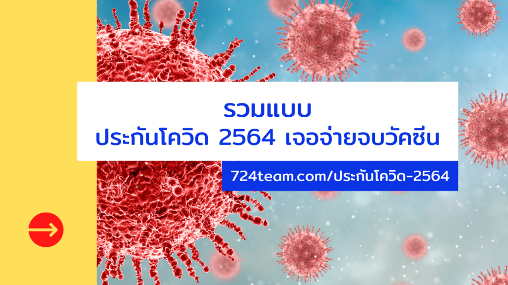 ประกันโควิด 2564 เจอจ่ายจบ