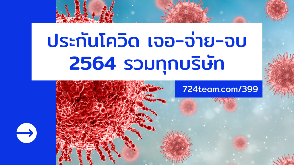 ประกันโควิดเจอจ่ายจบ 2564