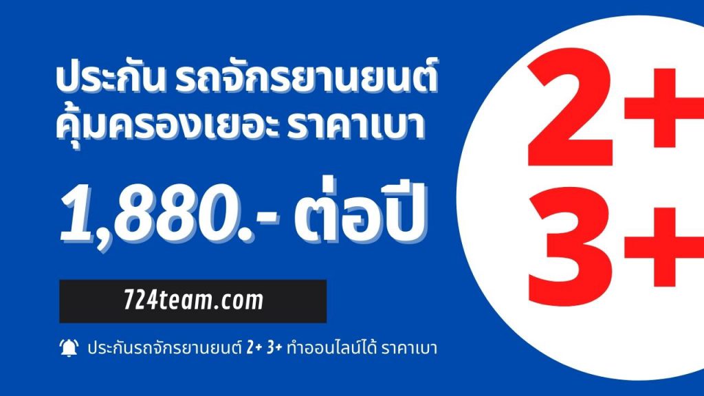 ประกันรถจักรยานยนต์