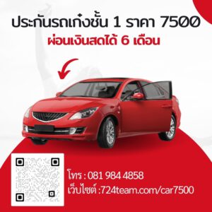 ประกันรถยนต์ชั้น 1